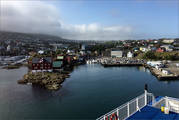Zwischenstation in Tórshavn, der Hauptstadt der Färöer, die ich schon von meiner 2014er Tour kenne.