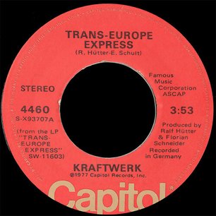 Trans-Europe Express 7" US – 1977