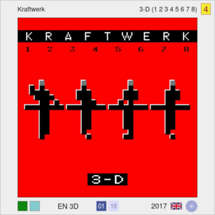 Compilation-Album, Blu-ray, Ausgabe 4: Englisch, 3D (Version)