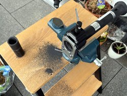 Gabelschaft kürzen.