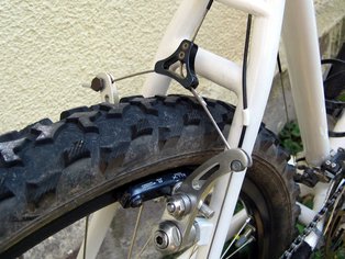 Detailansicht: Bremse