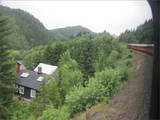 Mit dem Zug geht es zunächst von Trondheim nach Oppdal.