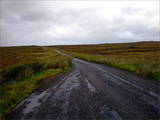 Die fast verlassene Pentland Road bringt mich von Carlanhagh zurück nach Stornoway.
